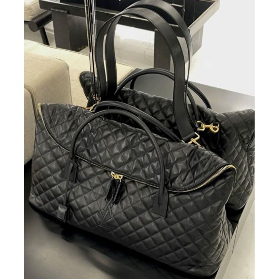 Replica Borsa Da Viaggio Gigante YSL Saint Laurent Es In Pelle Trapuntata Nera Replica Borsa Da Viaggio Gigante YSL Saint Laurent Es In Pelle Trapuntata Nera