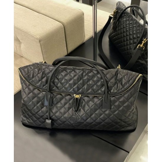 Replica Borsa Da Viaggio Gigante YSL Saint Laurent Es In Pelle Trapuntata Nera Replica Borsa Da Viaggio Gigante YSL Saint Laurent Es In Pelle Trapuntata Nera