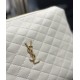Replica Astuccio cosmetico con cerniera YSL Saint Laurent Gaby 23 cm bianco Replica Astuccio cosmetico con cerniera YSL Saint Laurent Gaby 23 cm bianco