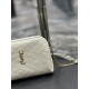 Replica Borsa a catena YSL Saint Laurent Gaby con cerniera 18 cm bianca Replica Borsa a catena YSL Saint Laurent Gaby con cerniera 18 cm bianca