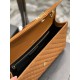 Replica Borsa a busta grande YSL Saint Laurent Mix Matelasse Caramello 31cm Replica Borsa a busta grande YSL Saint Laurent Mix Matelasse Caramello 31cm