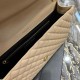 Replica Borsa a busta grande YSL Saint Laurent Mix Matelasse Albicocca 31cm