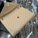Replica Borsa a busta grande YSL Saint Laurent Mix Matelasse Albicocca 31cm