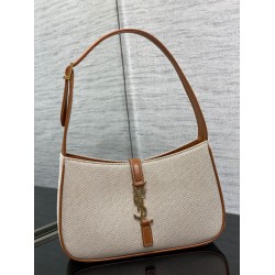 Replica YSL Saint Laurent Le 5 A 7 Borsa Hobo Tela Pelle