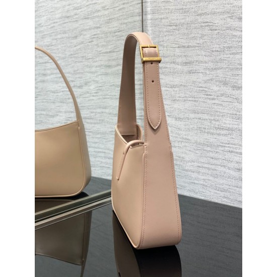 Replica Borsa hobo YSL Saint Laurent Le 5 A 7 in pelle conciata al vegetale