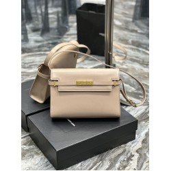 Replica Borsa a spalla YSL Saint Laurent Manhattan Albicocca