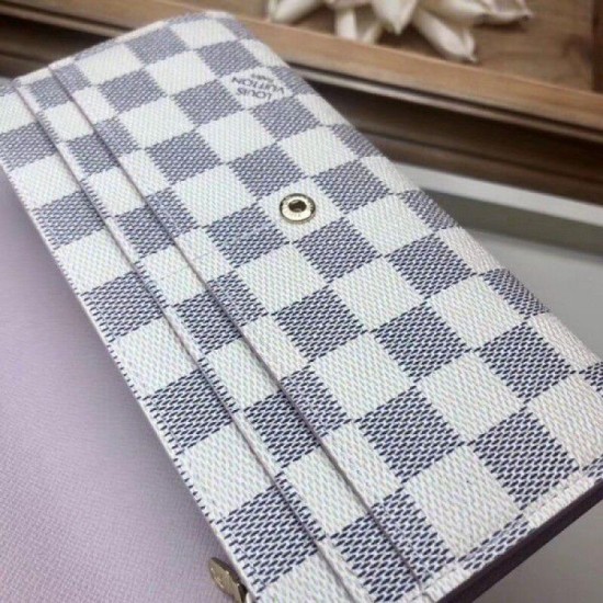 Replica Sarah Portafoglio Damier Azur N60232 Replica Sarah Portafoglio Damier Azur N60232