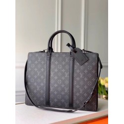 Replica Borsa Sac Plat con cerniera orizzontale Monogram Eclipse M45265