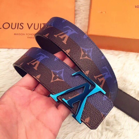 Replica Cintura Initiales 40mm Monogram Blue MP033S