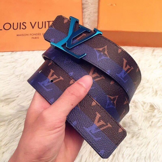 Replica Cintura Initiales 40mm Monogram Blue MP033S