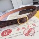 Replica Cintura Mini 25MM Damier Ebene M9744V