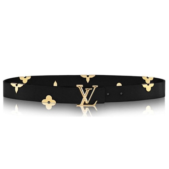 Replica Iconic Metallic Flowers 30mm Belt M9310U