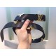 Replica Iconic Metallic Flowers 30mm Belt M9310U