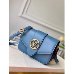 Replica LV Pont 9 Borsa M55947 Blu
