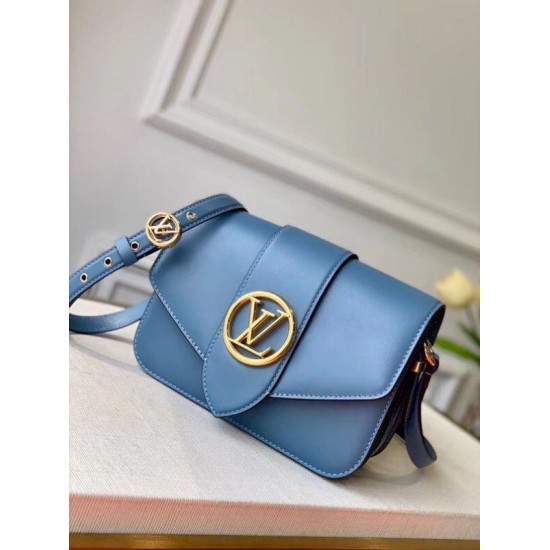 Replica LV Pont 9 Borsa M55947 Blu