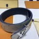 Replica Cintura Initiales 40mm Monogram M0162U Bianco