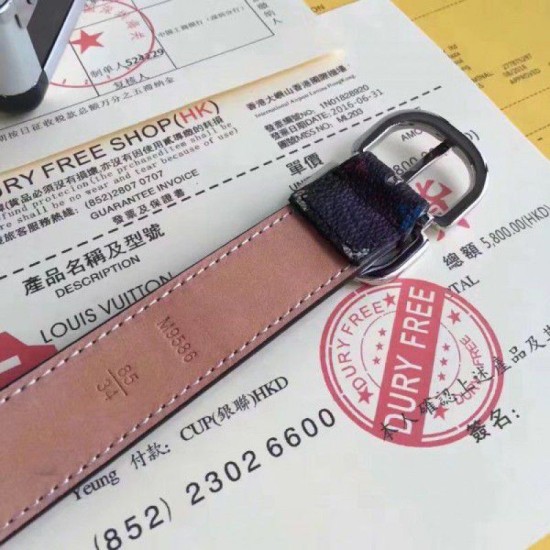 Replica Cintura Mini 25MM Monogram Multicolor M9586W