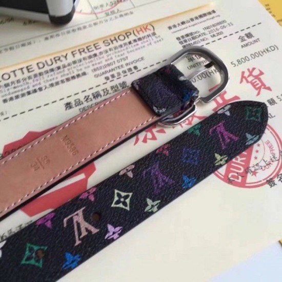 Replica Cintura Mini 25MM Monogram Multicolor M9586W