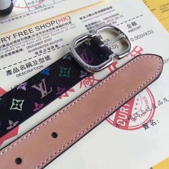 Replica Cintura Mini 25MM Monogram Multicolor M9586W
