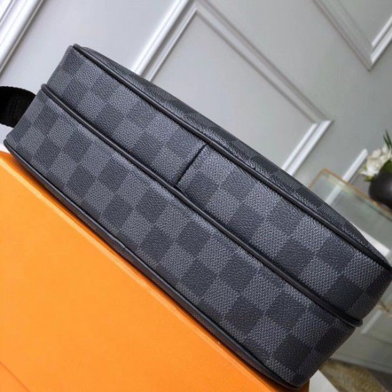 Replica Trocadero Messenger NM PM Damier Graphite N40087