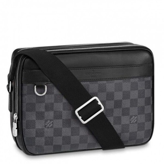 Replica Trocadero Messenger NM PM Damier Graphite N40087