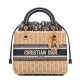 Replica Christian Dior Borsa Lady Dior media albicocca