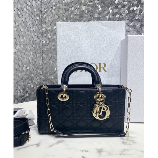 Replica Borsa Christian Dior Lady D-Joy nera