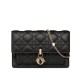 Replica Christian Dior Borsa a tracolla Lady Dior nera