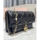 Replica Christian Dior Borsa a tracolla Lady Dior nera