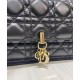 Replica Christian Dior Borsa a tracolla Lady Dior nera