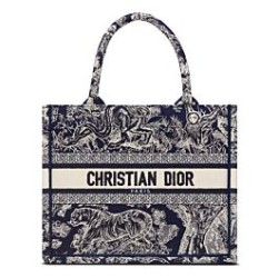 Replica Christian Dior Borsa piccola Dior Book Tote blu scuro