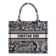 Replica Christian Dior Borsa piccola Dior Book Tote blu scuro