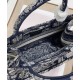 Replica Christian Dior Borsa piccola Dior Book Tote blu scuro