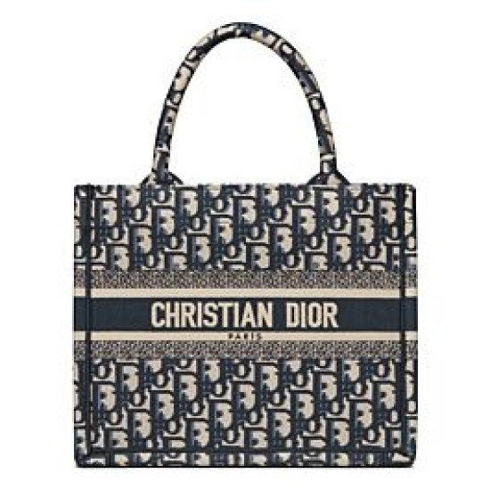 Replica Christian Dior Borsa piccola Dior Book Tote blu scuro