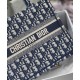 Replica Christian Dior Borsa piccola Dior Book Tote blu scuro