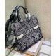 Replica Christian Dior Borsa grande libro Dior blu scuro