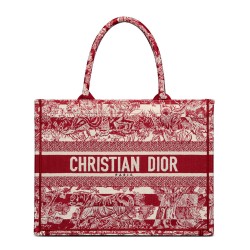 Replica Christian Dior Borsa media a libro rossa