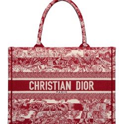 Replica Christian Dior Borsa media a libro rossa