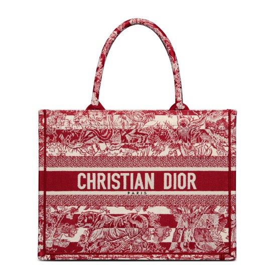 Replica Christian Dior Borsa media a libro rossa