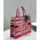 Replica Christian Dior Borsa media a libro rossa