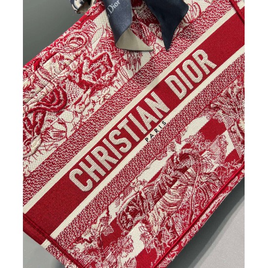 Replica Christian Dior Borsa media a libro rossa