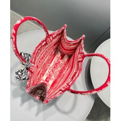 Replica Christian Dior Borsa media a libro rossa