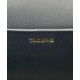 Replica Celine Borsa A Tracolla Catena Triomphe Pelle Di Vitello Lucida Nera
