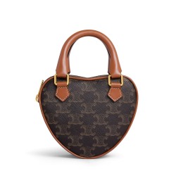 Replica Celine Cuore Medio Caffè Triomphe