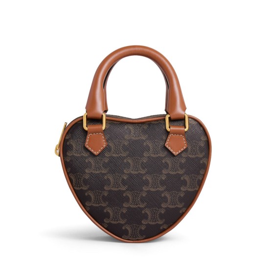 Replica Celine Cuore Medio Caffè Triomphe