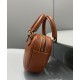 Replica Celine Cuore Medio Pelle Di Vitello Liscia Caffè