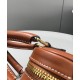 Replica Celine Cuore Medio Pelle Di Vitello Liscia Caffè