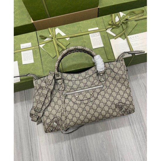 Replica Gucci The Hacker Project Borsa Medio Neo Classica 681695 Caffè