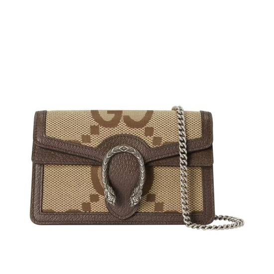 Replica Gucci Dionysus Jumbo GG Super Mini Borsa 476432 Marrone Replica Gucci Dionysus Jumbo GG Super Mini Borsa 476432 Marrone