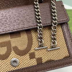 Replica Gucci Dionysus Jumbo GG Super Mini Borsa 476432 Marrone